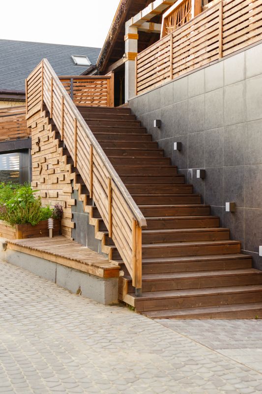 Outdoor Stairs Building