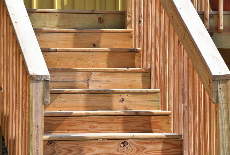 Wooden Exterior Stairs
