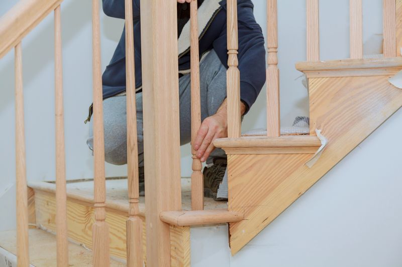 Stair Banister Installation in Kansas City, KS