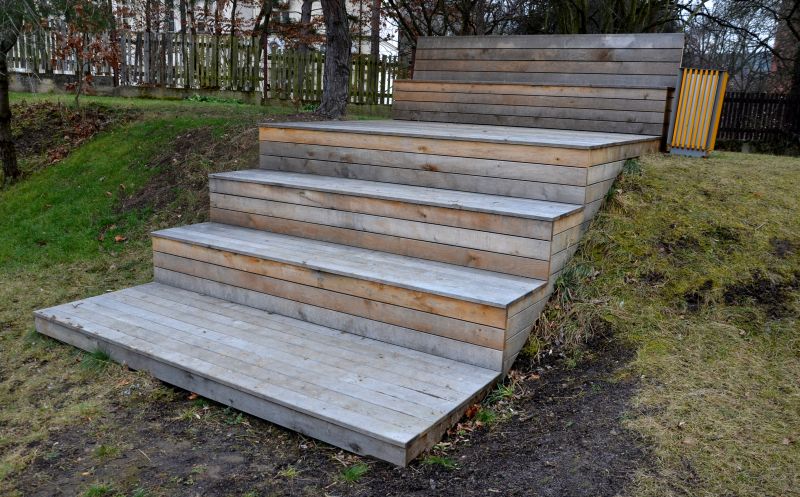 Outdoor Stairs Building